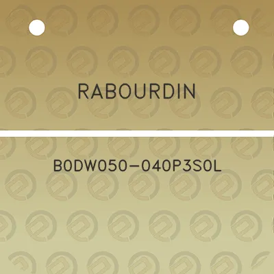 rabourdin-b0dw050-040p3s0l