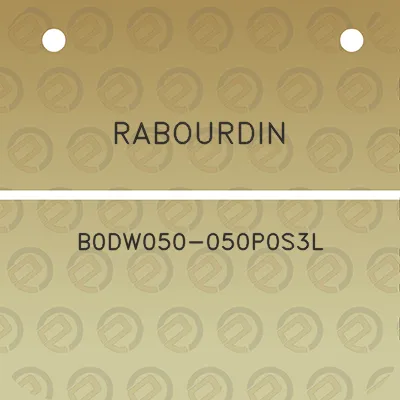 rabourdin-b0dw050-050p0s3l