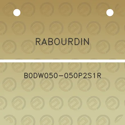 rabourdin-b0dw050-050p2s1r