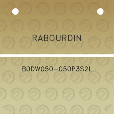 rabourdin-b0dw050-050p3s2l