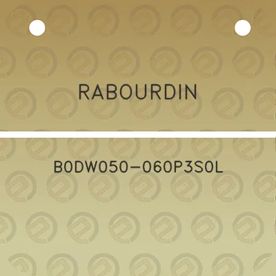 rabourdin-b0dw050-060p3s0l