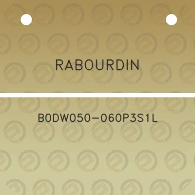 rabourdin-b0dw050-060p3s1l