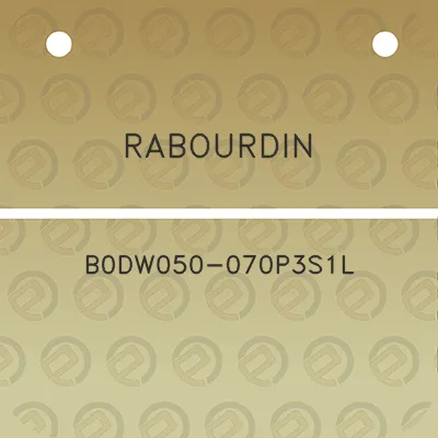 rabourdin-b0dw050-070p3s1l