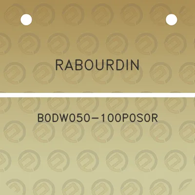 rabourdin-b0dw050-100p0s0r