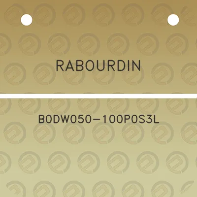 rabourdin-b0dw050-100p0s3l