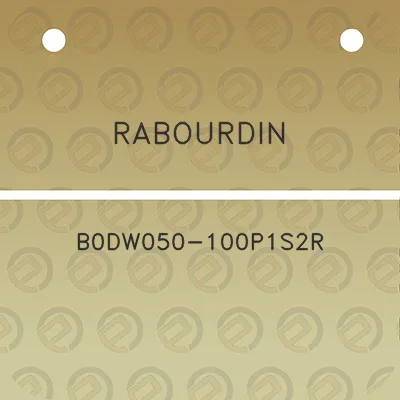 rabourdin-b0dw050-100p1s2r