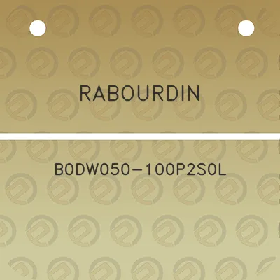 rabourdin-b0dw050-100p2s0l