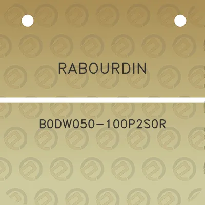 rabourdin-b0dw050-100p2s0r