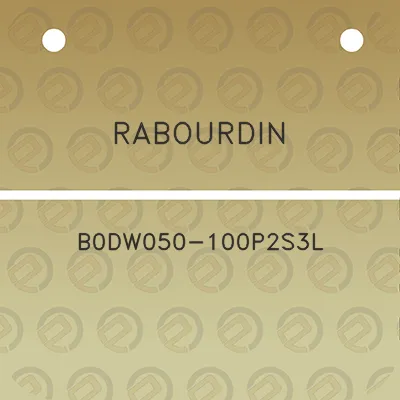 rabourdin-b0dw050-100p2s3l