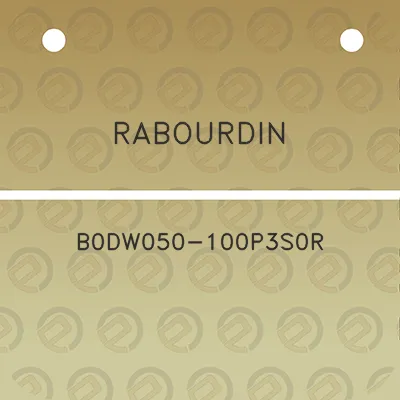 rabourdin-b0dw050-100p3s0r