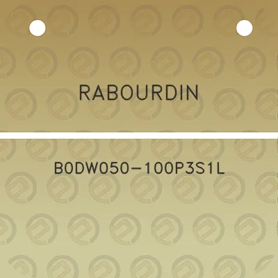 rabourdin-b0dw050-100p3s1l