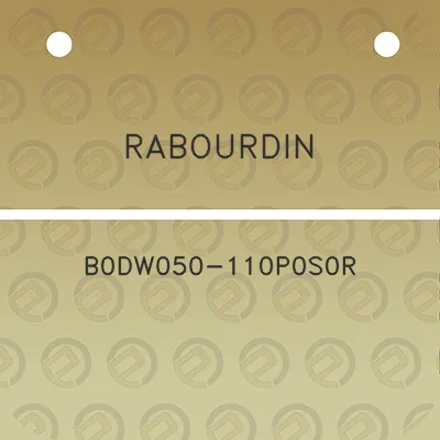 rabourdin-b0dw050-110p0s0r