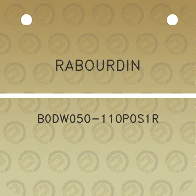 rabourdin-b0dw050-110p0s1r