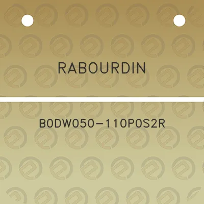 rabourdin-b0dw050-110p0s2r