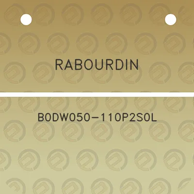 rabourdin-b0dw050-110p2s0l