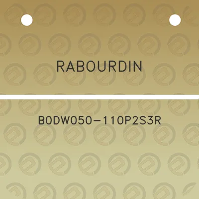 rabourdin-b0dw050-110p2s3r