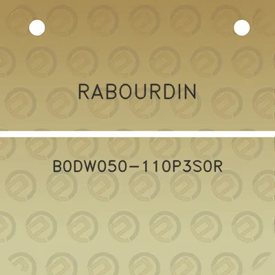 rabourdin-b0dw050-110p3s0r