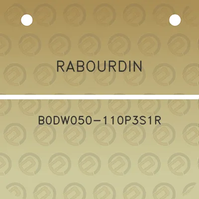 rabourdin-b0dw050-110p3s1r