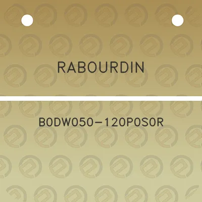 rabourdin-b0dw050-120p0s0r