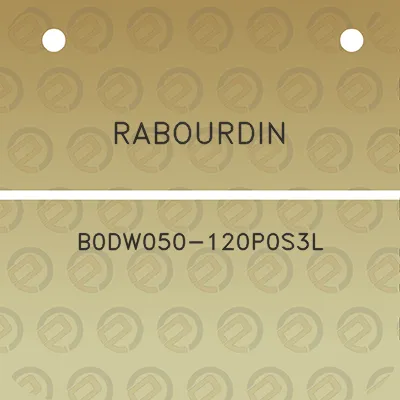 rabourdin-b0dw050-120p0s3l