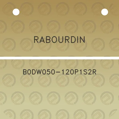 rabourdin-b0dw050-120p1s2r