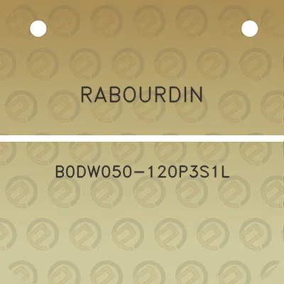 rabourdin-b0dw050-120p3s1l