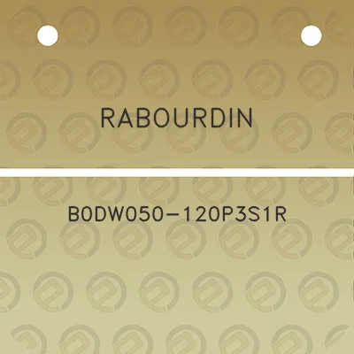 rabourdin-b0dw050-120p3s1r