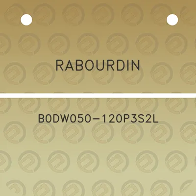 rabourdin-b0dw050-120p3s2l