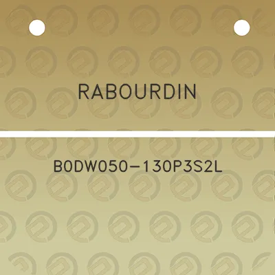 rabourdin-b0dw050-130p3s2l