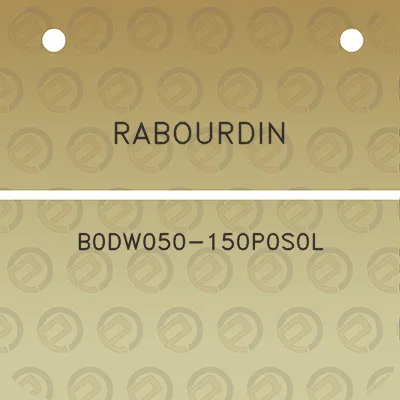 rabourdin-b0dw050-150p0s0l