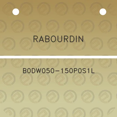 rabourdin-b0dw050-150p0s1l