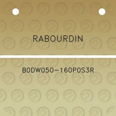 rabourdin-b0dw050-160p0s3r