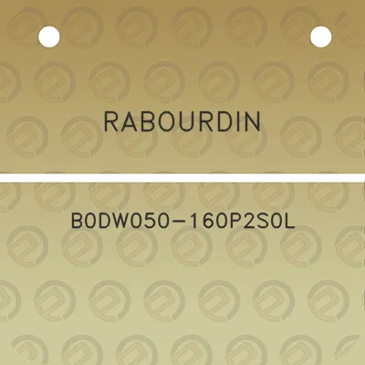 rabourdin-b0dw050-160p2s0l