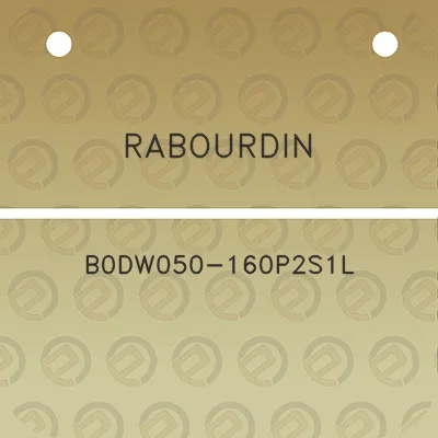 rabourdin-b0dw050-160p2s1l