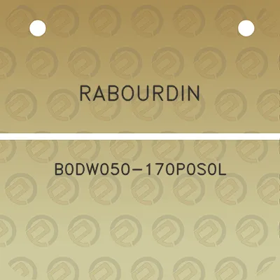 rabourdin-b0dw050-170p0s0l