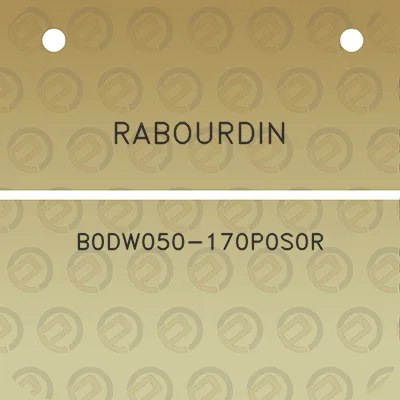 rabourdin-b0dw050-170p0s0r