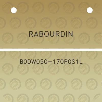 rabourdin-b0dw050-170p0s1l