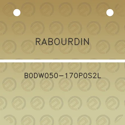 rabourdin-b0dw050-170p0s2l