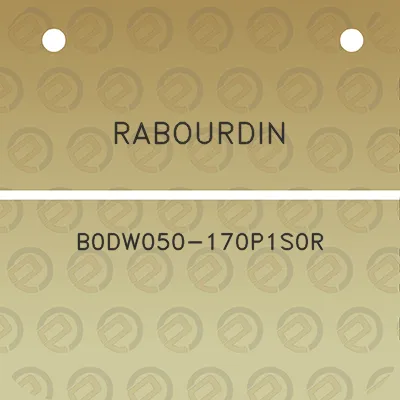 rabourdin-b0dw050-170p1s0r