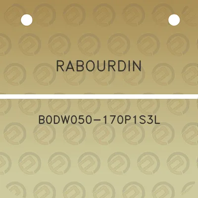 rabourdin-b0dw050-170p1s3l