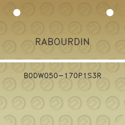 rabourdin-b0dw050-170p1s3r