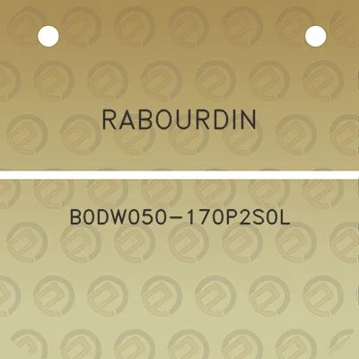 rabourdin-b0dw050-170p2s0l