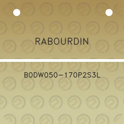 rabourdin-b0dw050-170p2s3l