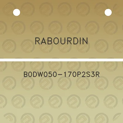 rabourdin-b0dw050-170p2s3r