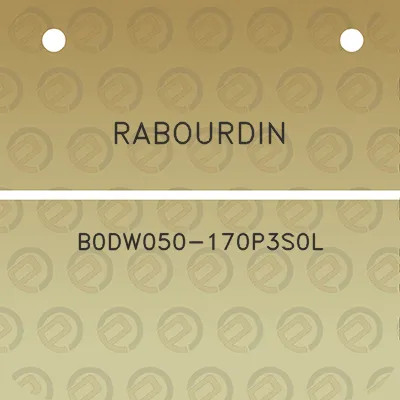 rabourdin-b0dw050-170p3s0l