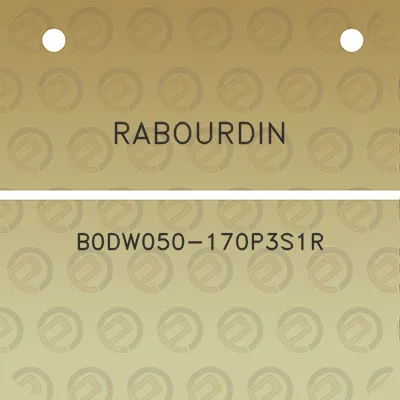 rabourdin-b0dw050-170p3s1r