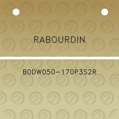 rabourdin-b0dw050-170p3s2r