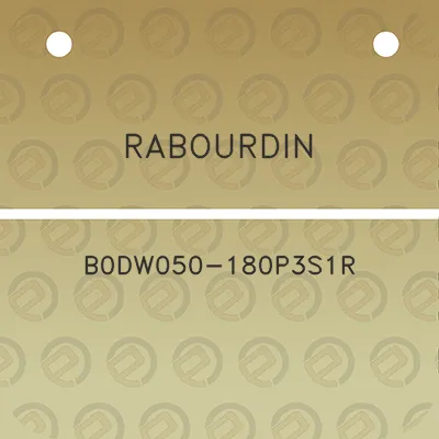 rabourdin-b0dw050-180p3s1r