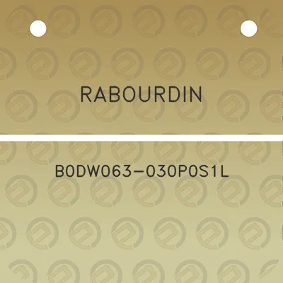 rabourdin-b0dw063-030p0s1l