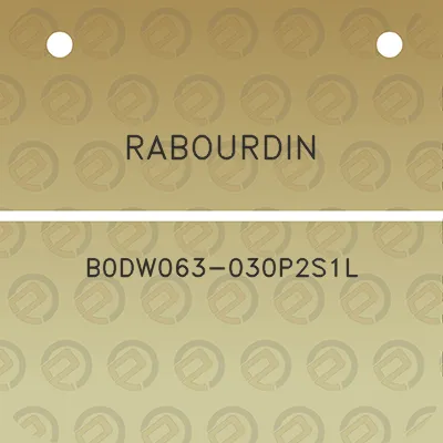 rabourdin-b0dw063-030p2s1l